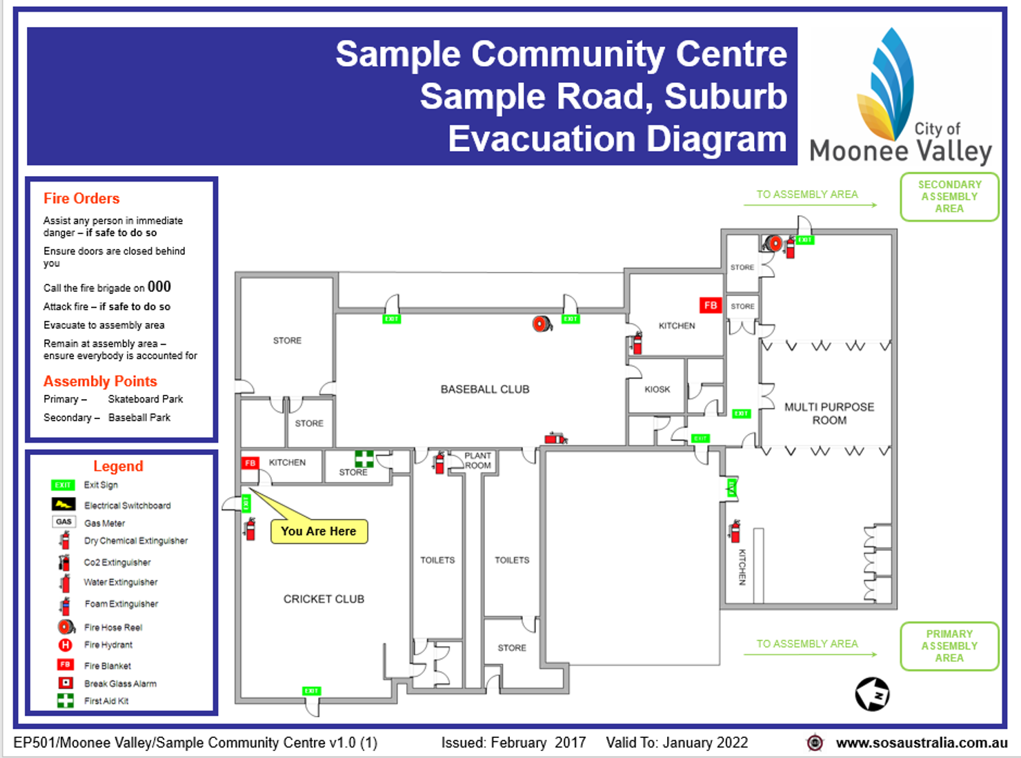 Evacuation Diagrams - Specialists On Safety